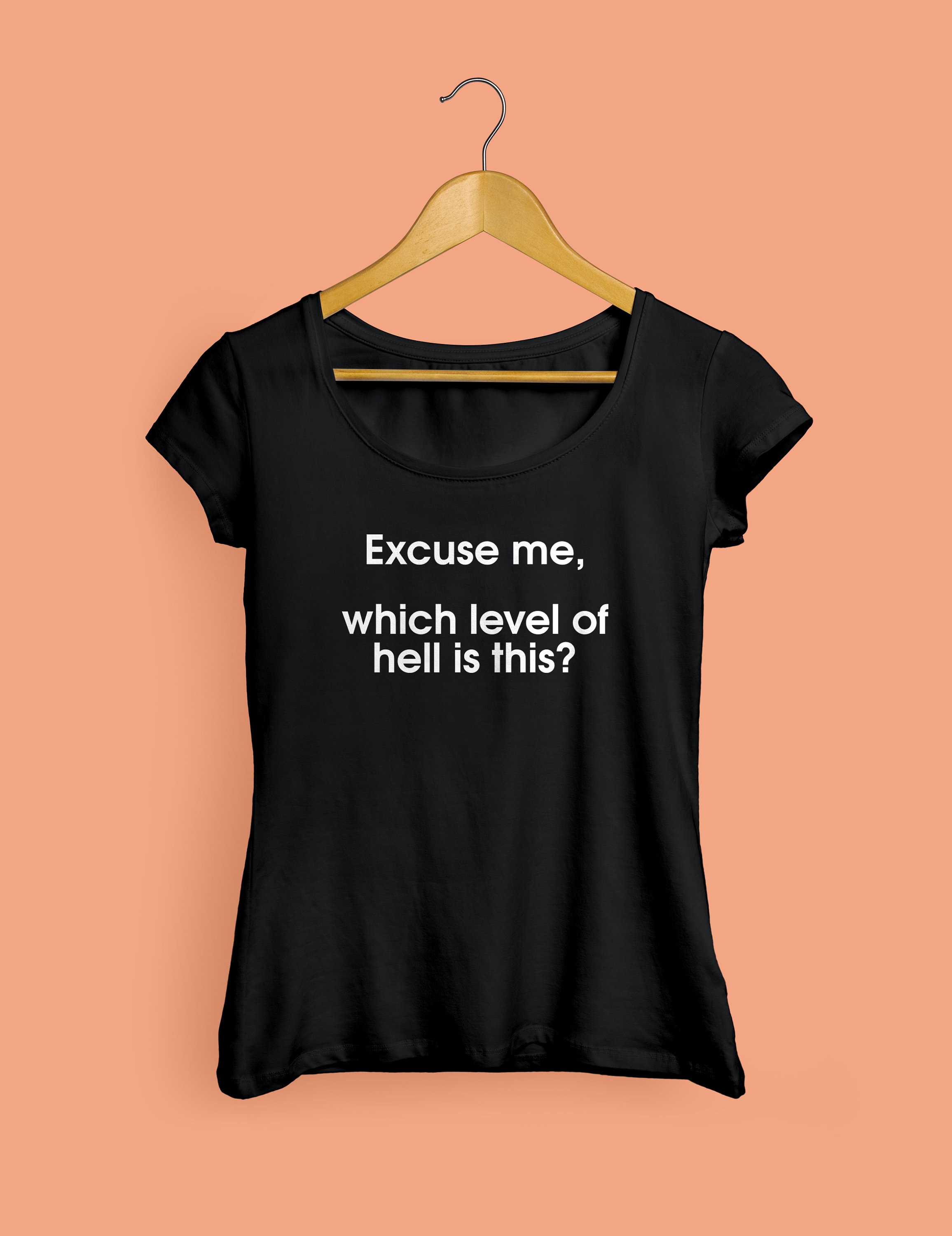 Women's Tee What level of HELL is this? Excuse Me