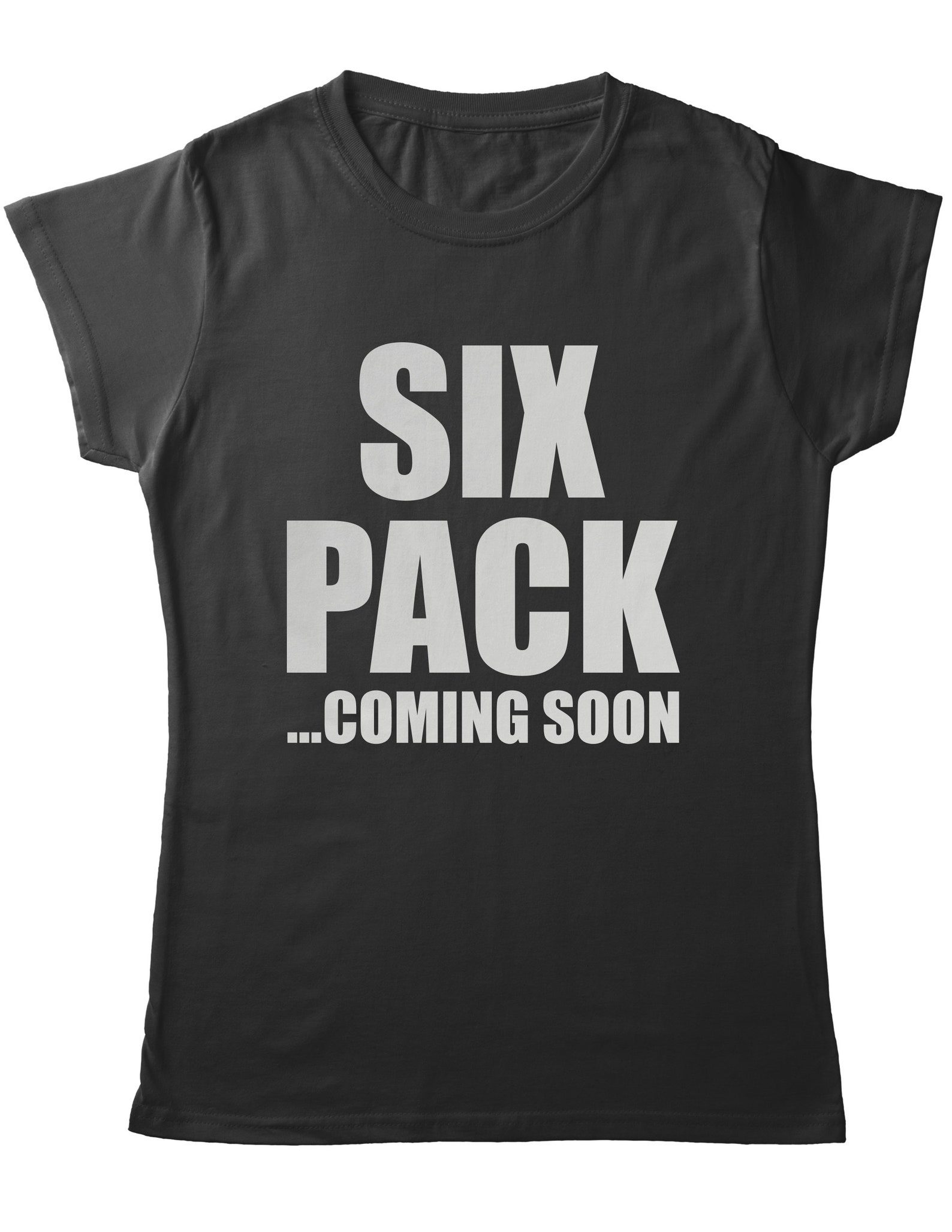Six Pack Coming Soon Women's Tshirt Etsy