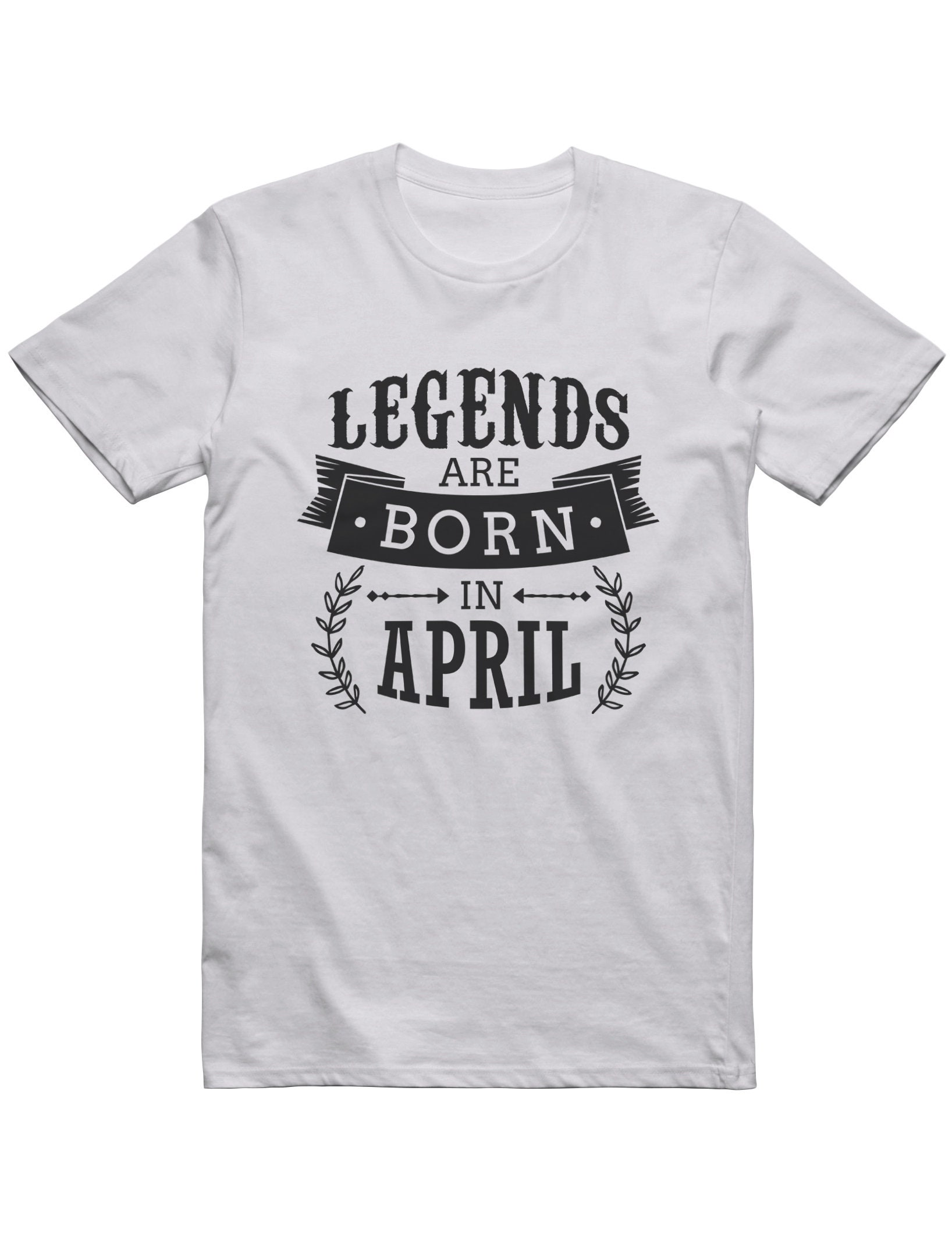 Discover Legends Are Born In April Men's T-Shirt