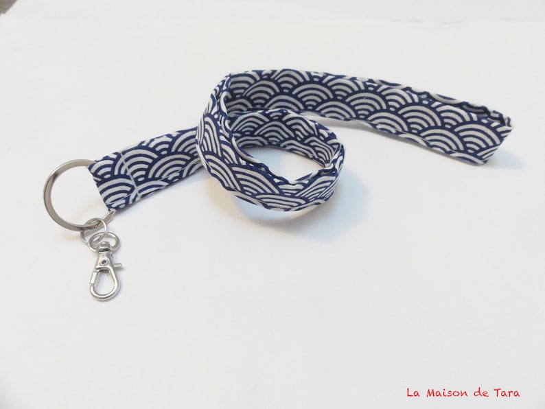 Cordon porte clé Cordon Porte Badge tour de cou clé - Etsy France