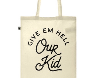 Our Kid Classic Cotton Manchester Souvenir Tote Bag