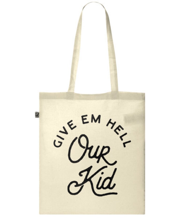 Our Kid Classic Cotton Manchester Souvenir Tote Bag image 1