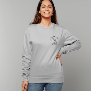 Unisex Our Kid Pocket Logo Sweatshirt Jumper Manchester Streetwear image 5