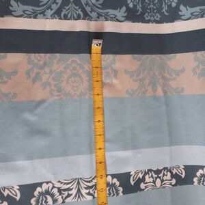 Beige, blauw, schemereiblauw, 100% katoen, katoenen stof op maat gesneden, katoenen stof quilten per meter, quiltstof, beddengoed patchwork