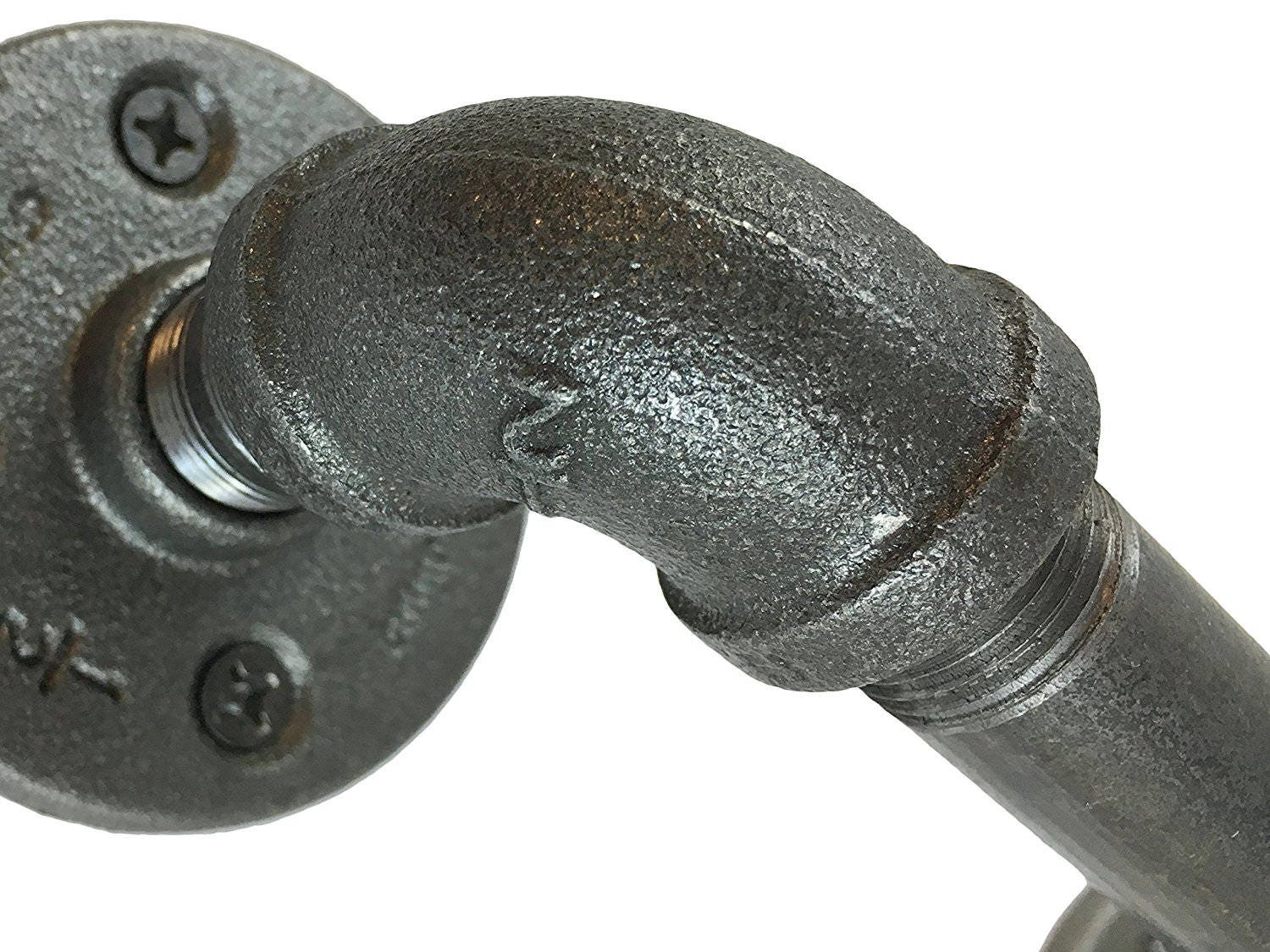 Rustic Design Decor Pipe Door Handle 7.5 Etsy