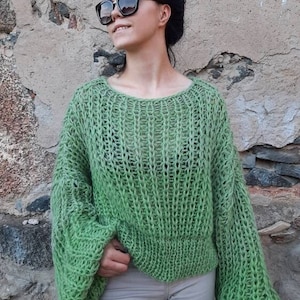 トップス simplycomplicated KNIT SWEATER OLIVE KNITWEAR – SimplyComplicated