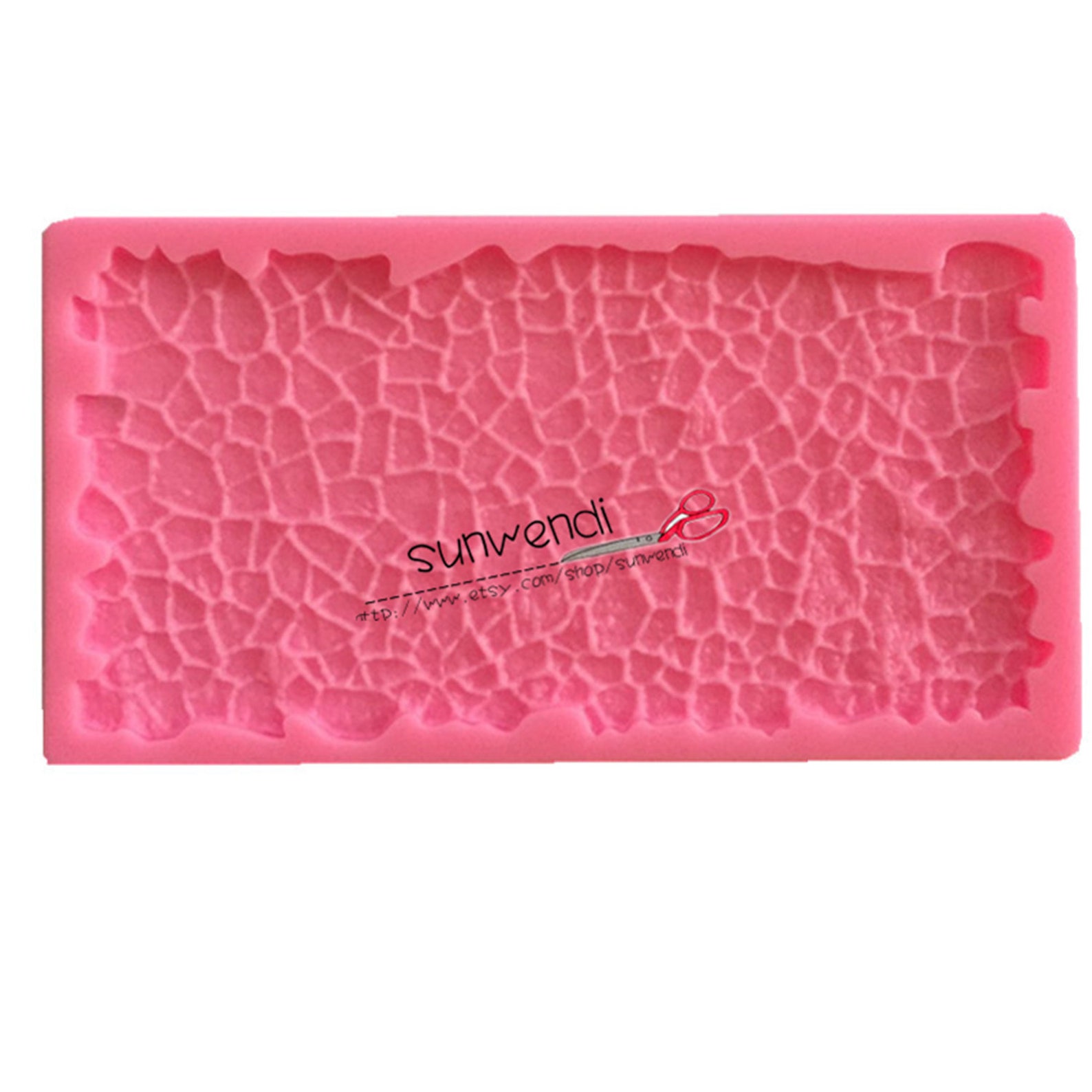 Fondant Impression Mat Set Cobblestone Sugarcraft Decorating Tool