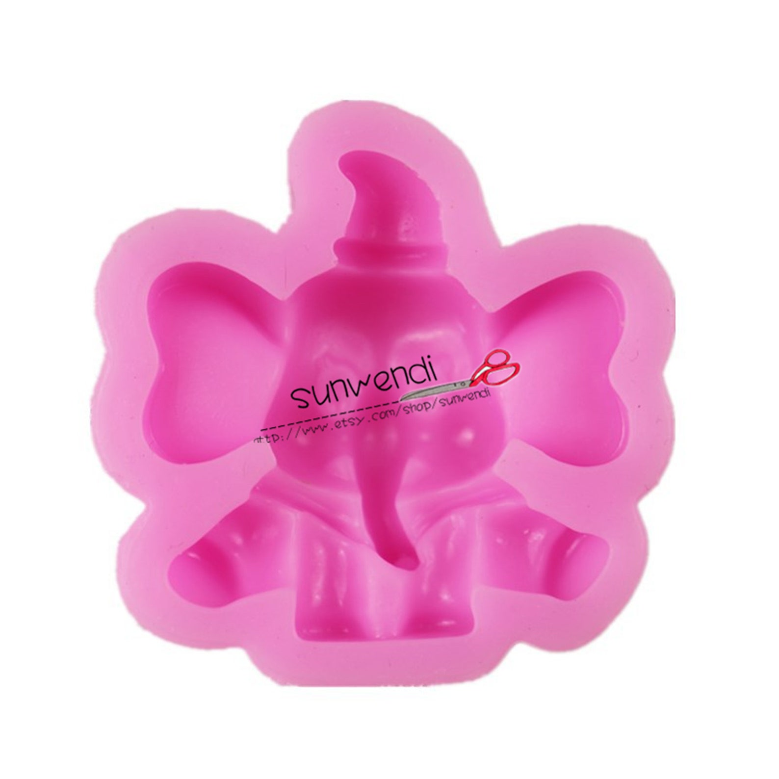 Elephant Chocolate Mold 3D Elephant Silicone Cake Fondant Mold for Cupcake Topper Candy Cake Etsy