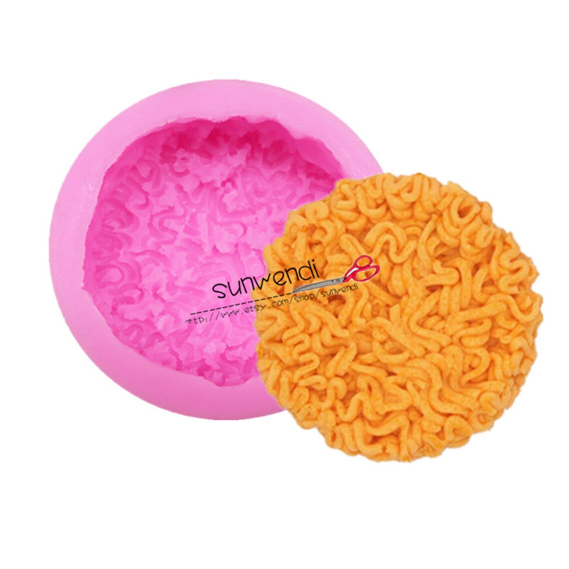 Instant noodle cake mold silicone DIY baking tool Aromatherapy Etsy