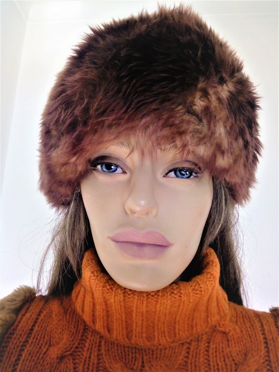 Vintage Fur Hat Women and Men Fur Hat 