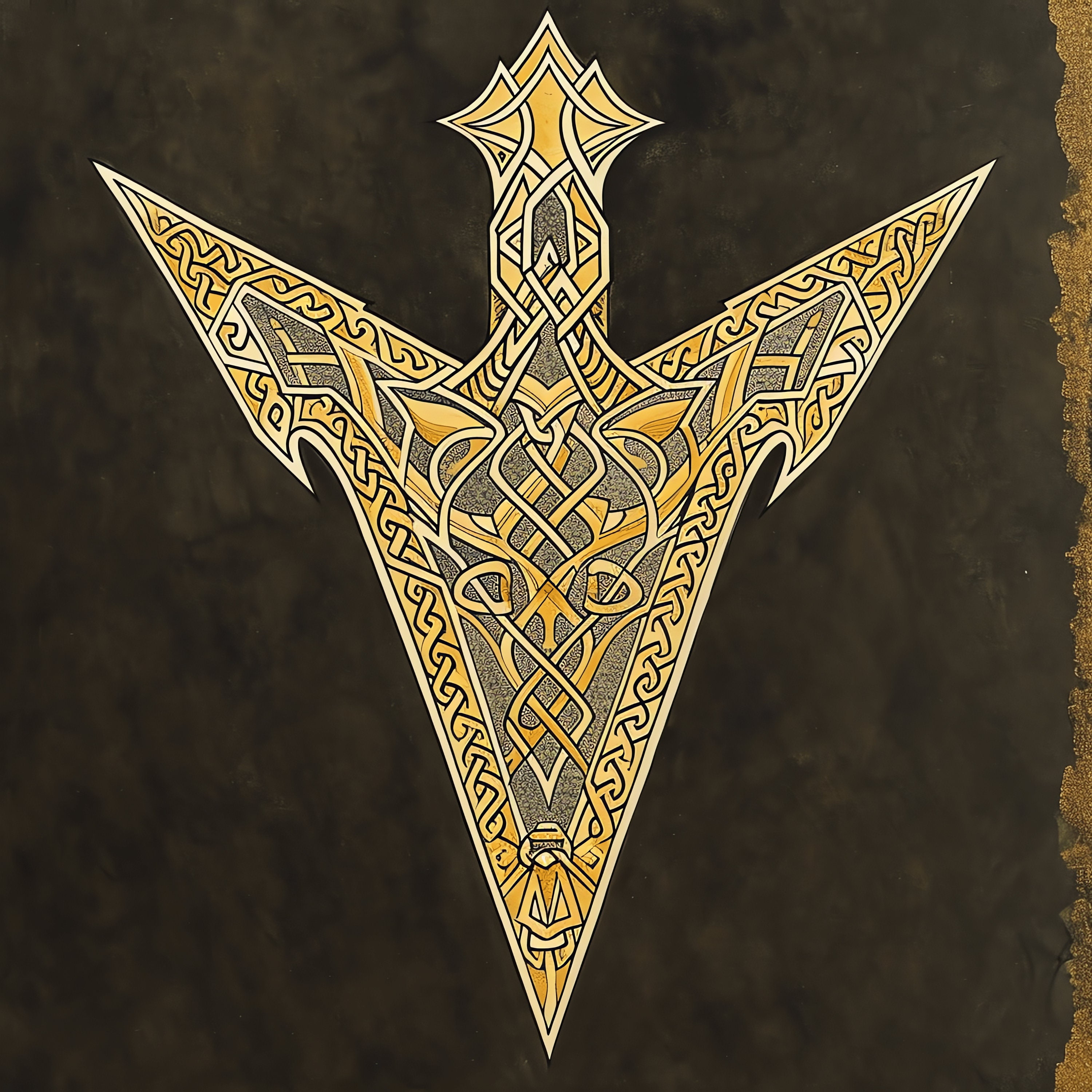 Celtic Arrowhead PNG Clipart Bundle - 46 High Quality PNG - Instant Download - Calendar Card Mug Tumbler Sublimation Design PNG