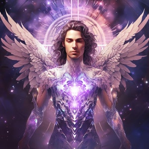 Archangel Zadkiel Clipart 40 High Quality Jpgs Digital Download Card ...