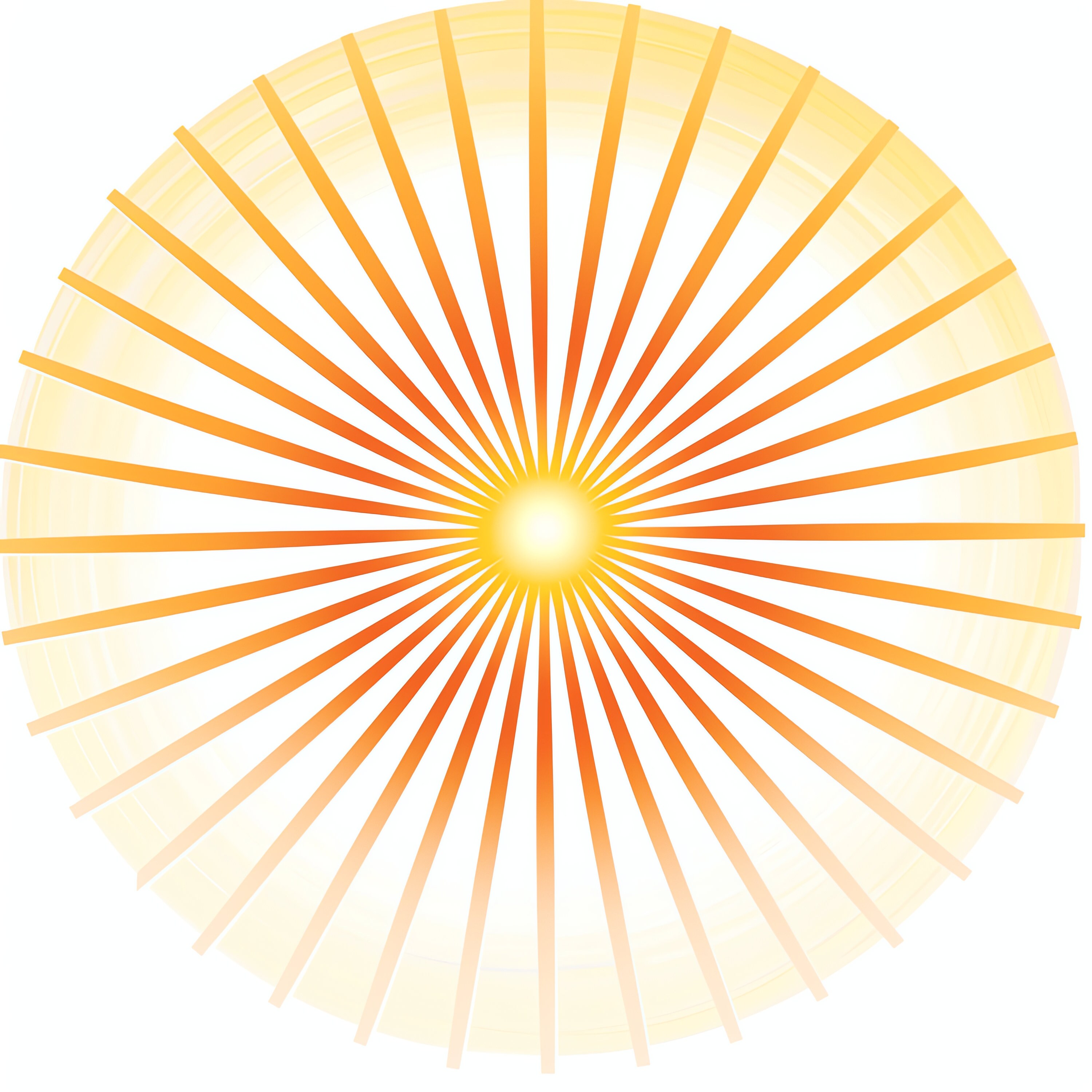 Sun Rays PNG Clipart Bundle - 50 High Quality PNG - Instant Download ...