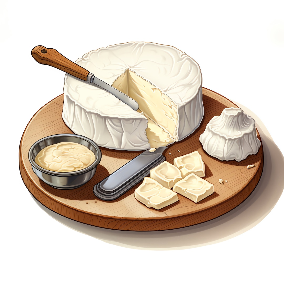 Cream Cheese Clipart 40 High Quality Jpgs Digital Download Card Making