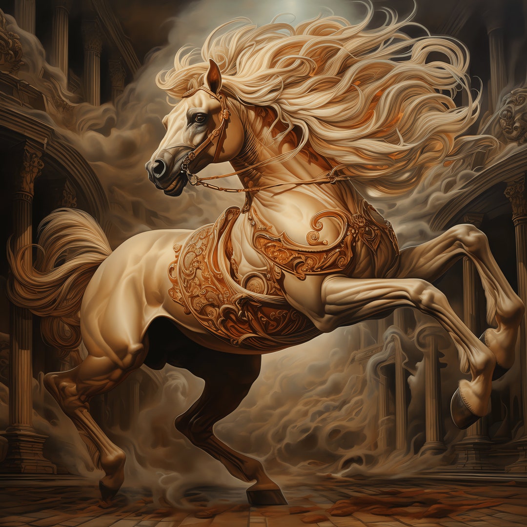 Horse PNG Clipart - 34 High Quality PNG - Instant Download - Card ...