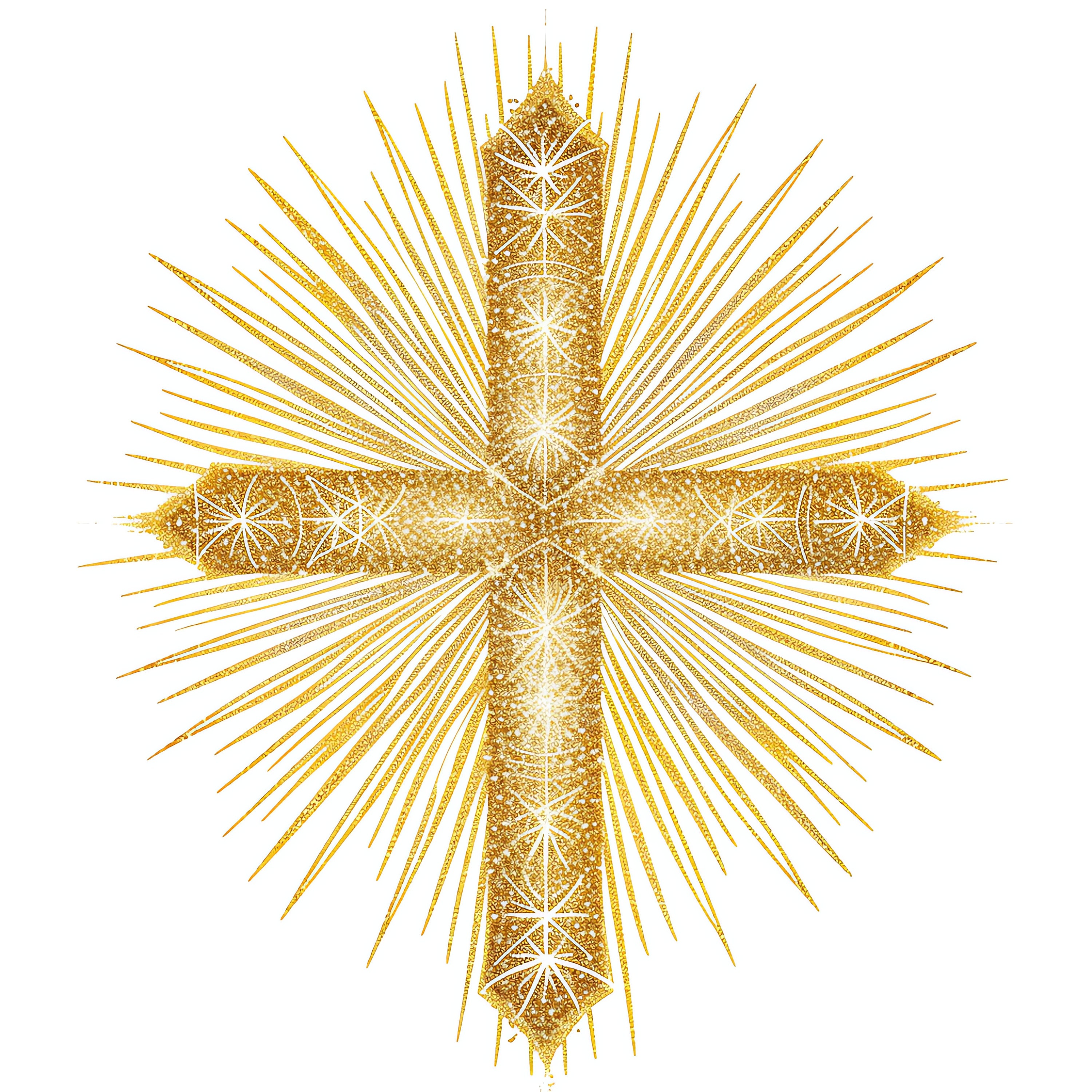 Cross Radiating Black Background Radiating Cross PNG Clipart Bundle - 50 High Quality PNG - Instant ...