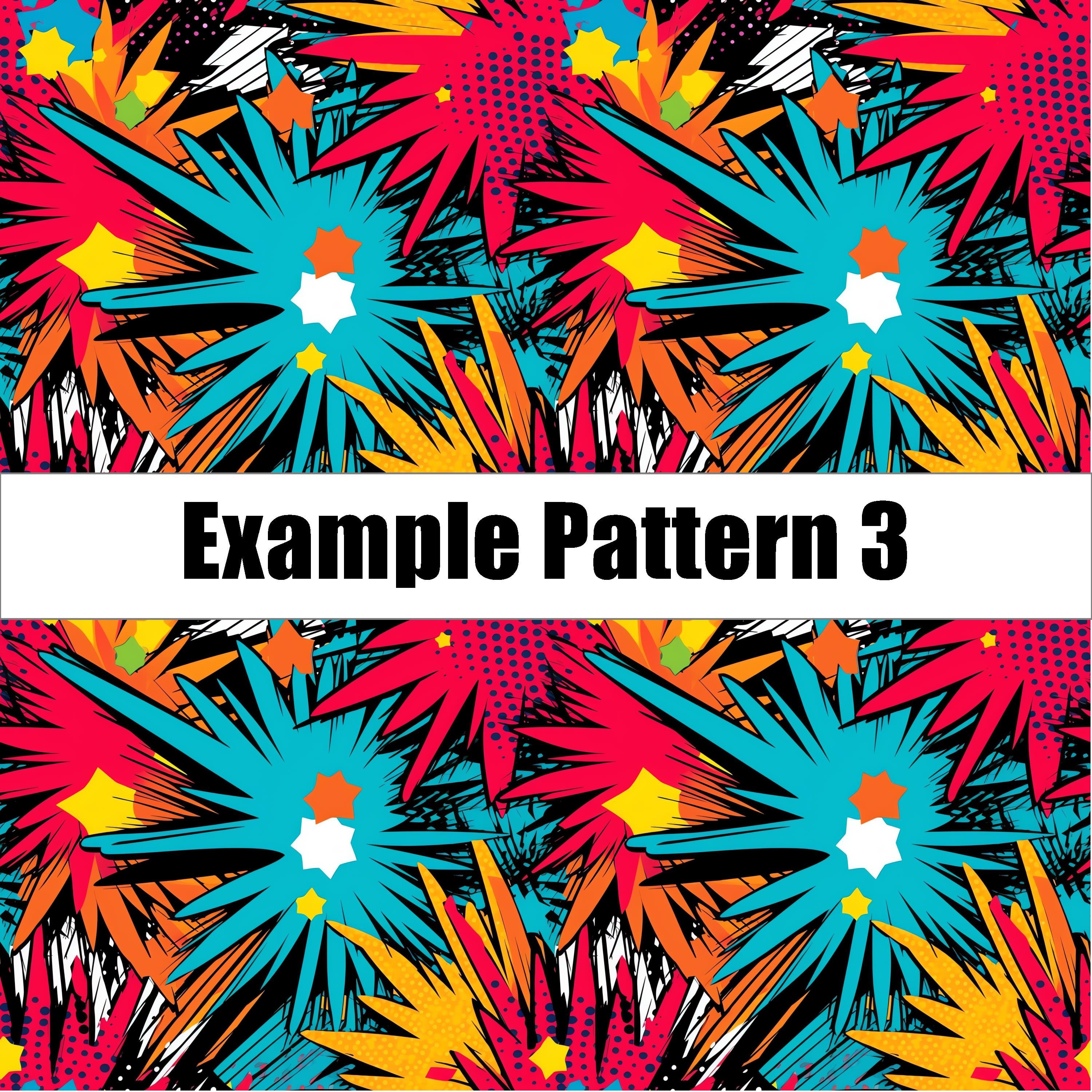 Explosion Pattern Drawing 28 Pop Art Explosion Seamless Patterns - Digital Paper Pack for ...