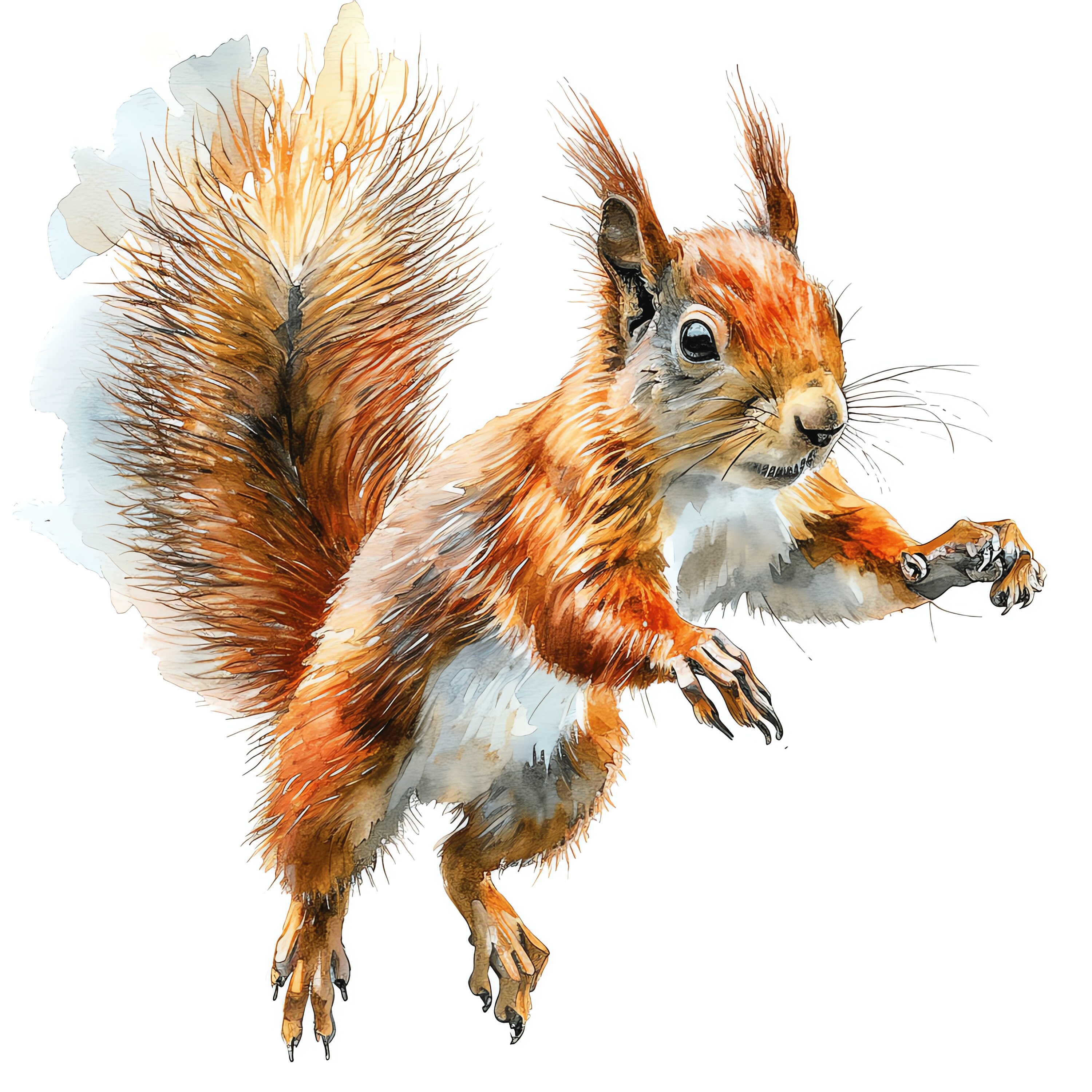 Flying Squirrel PNG Clipart Bundle - 30 High Quality PNG - Instant ...
