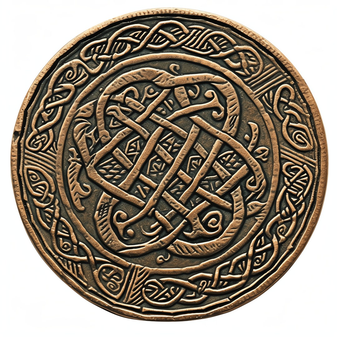 Fantasy Irish Celtic Coin PNG Clipart Bundle - 50 Era High Quality PNG ...