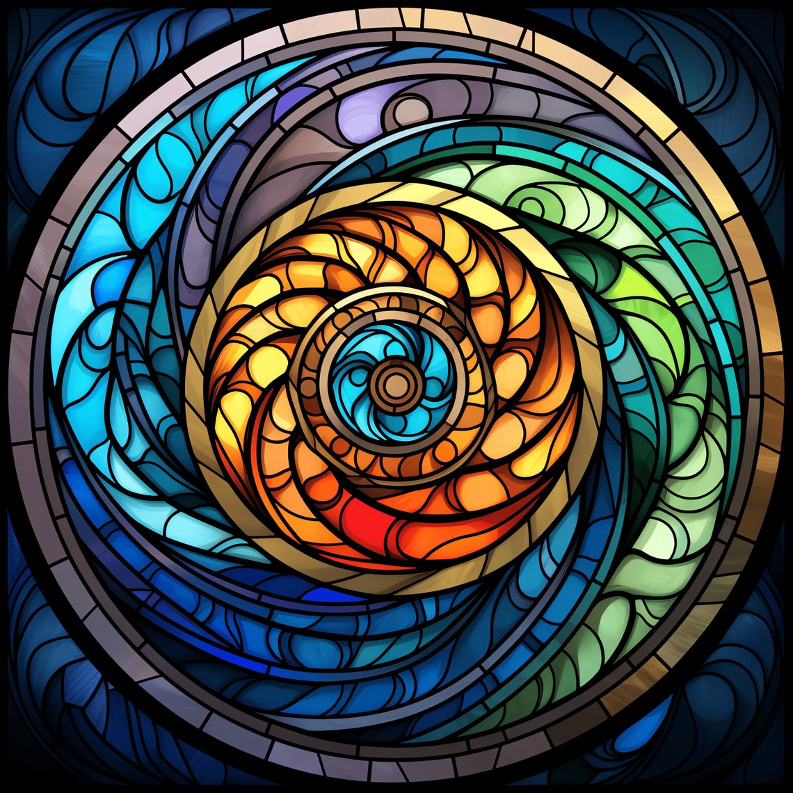 Celtic Stained Glass PNG Bundle 50 High Quality PNG Instant Download ...