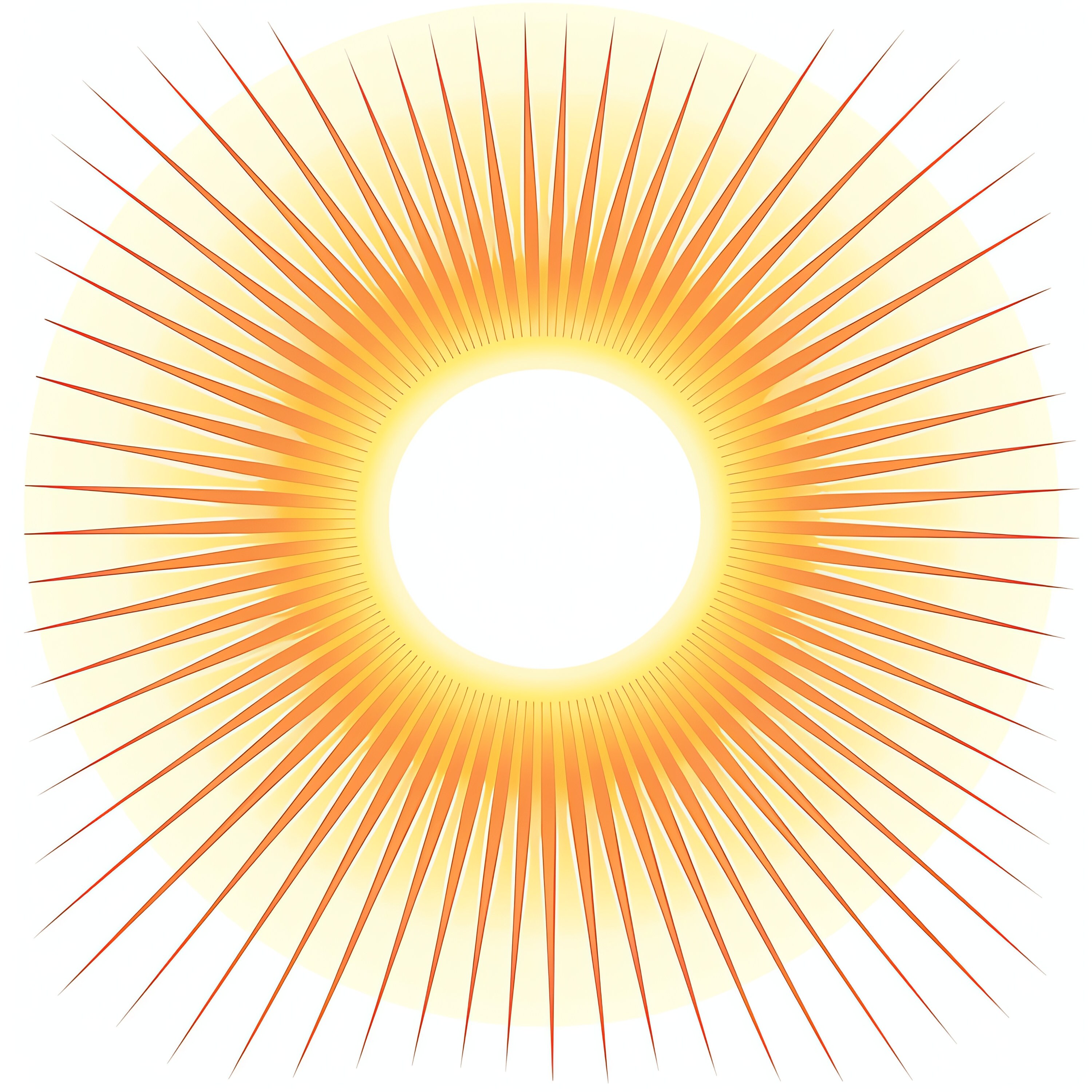 Sun Rays PNG Clipart Bundle - 50 High Quality PNG - Instant Download ...