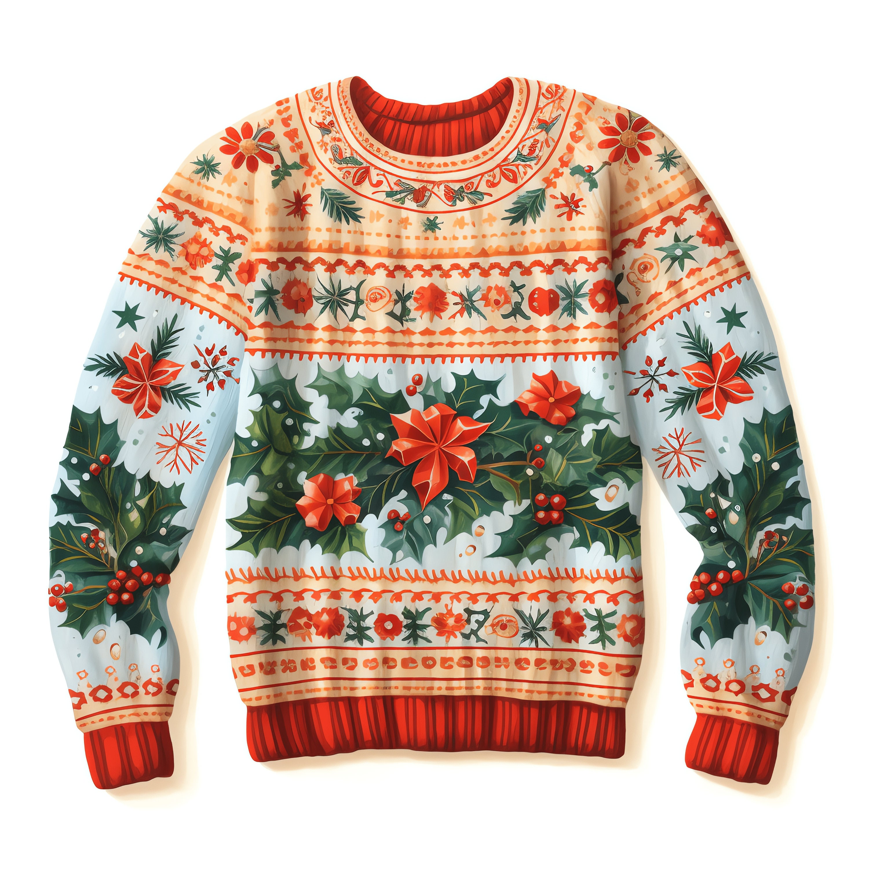 Ugly Sweater PNG Bundle Clipart - 35 High Quality PNG - Digital ...