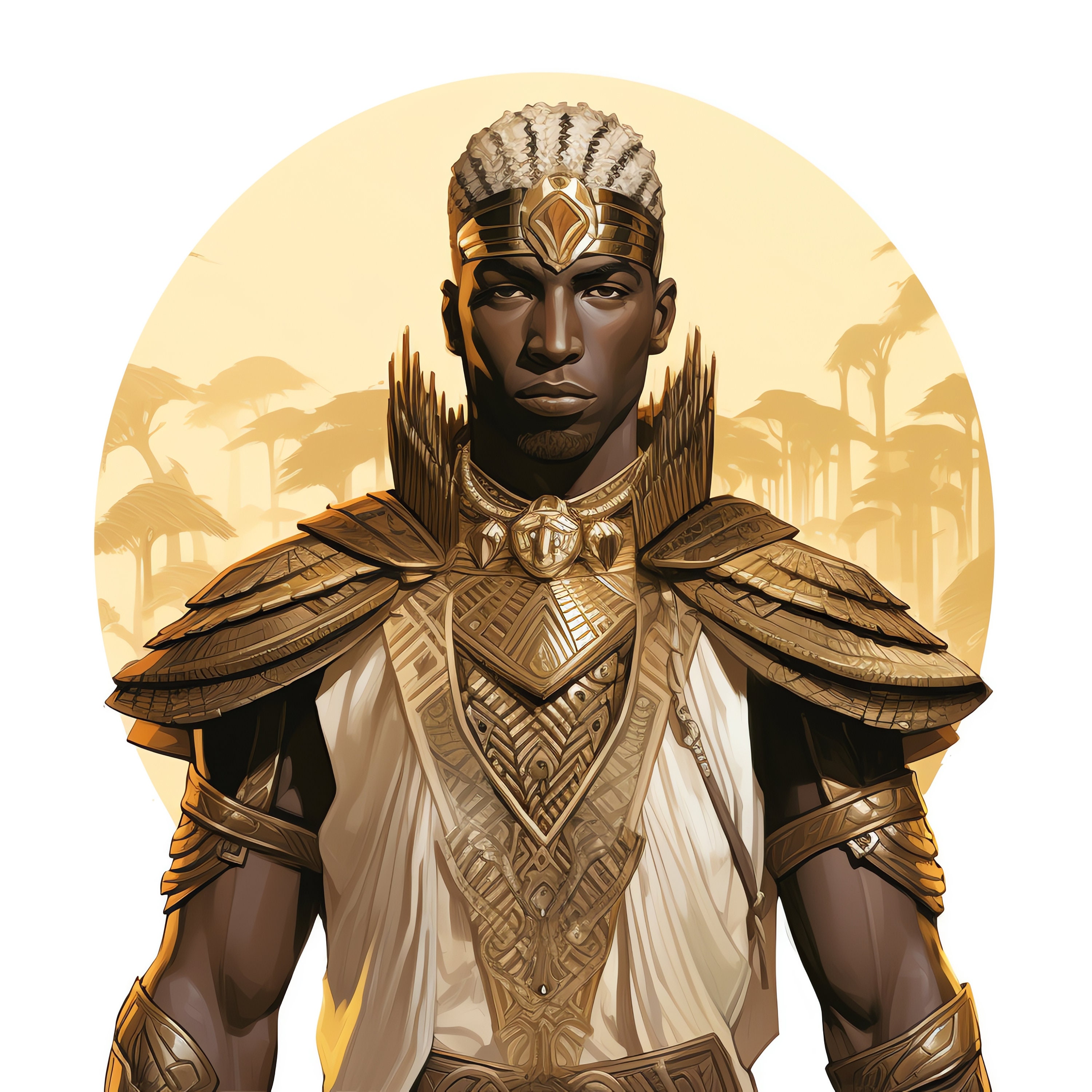 African Warrior Prince Clipart 45 High Quality Jpgs Digital Download ...