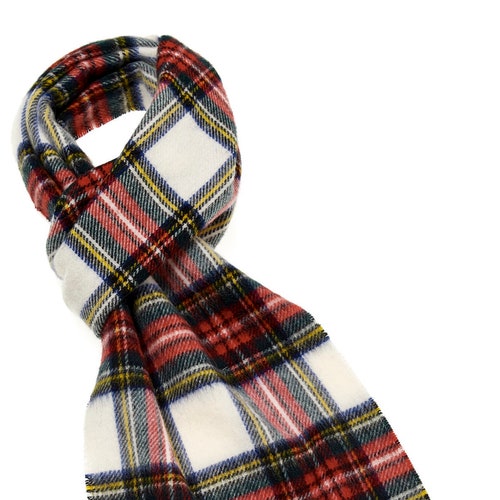 Bronte Moon Merino Lambswool Antique Dress Stewart Tartan Etsy