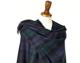lambswool celtic ruana wrap