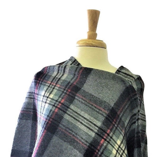 Bronte Moon Merino Lambswool Antique Dress Stewart Tartan Etsy