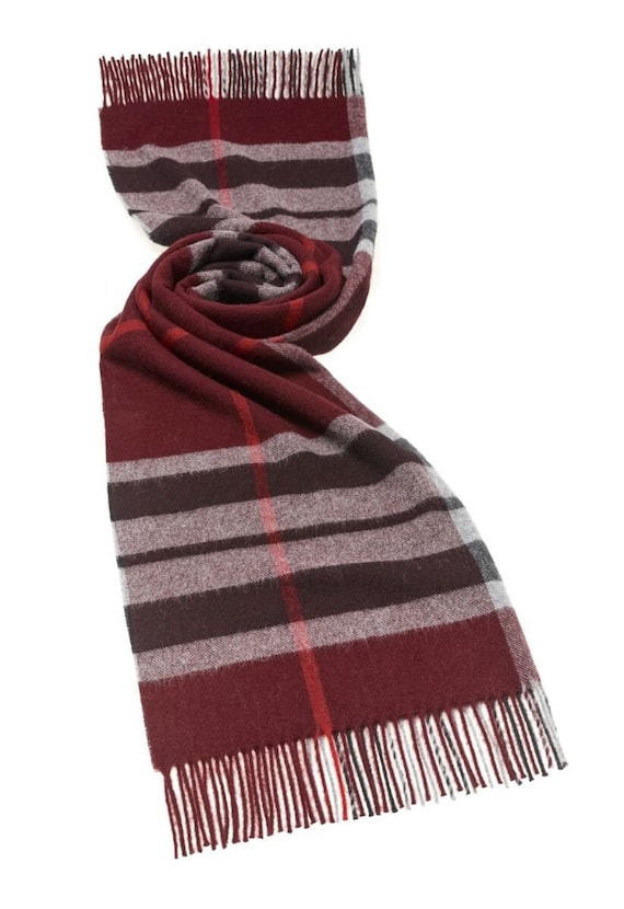 Blanket Scarf Shawl Stole Wrap Westminster Burgundy Country Stole