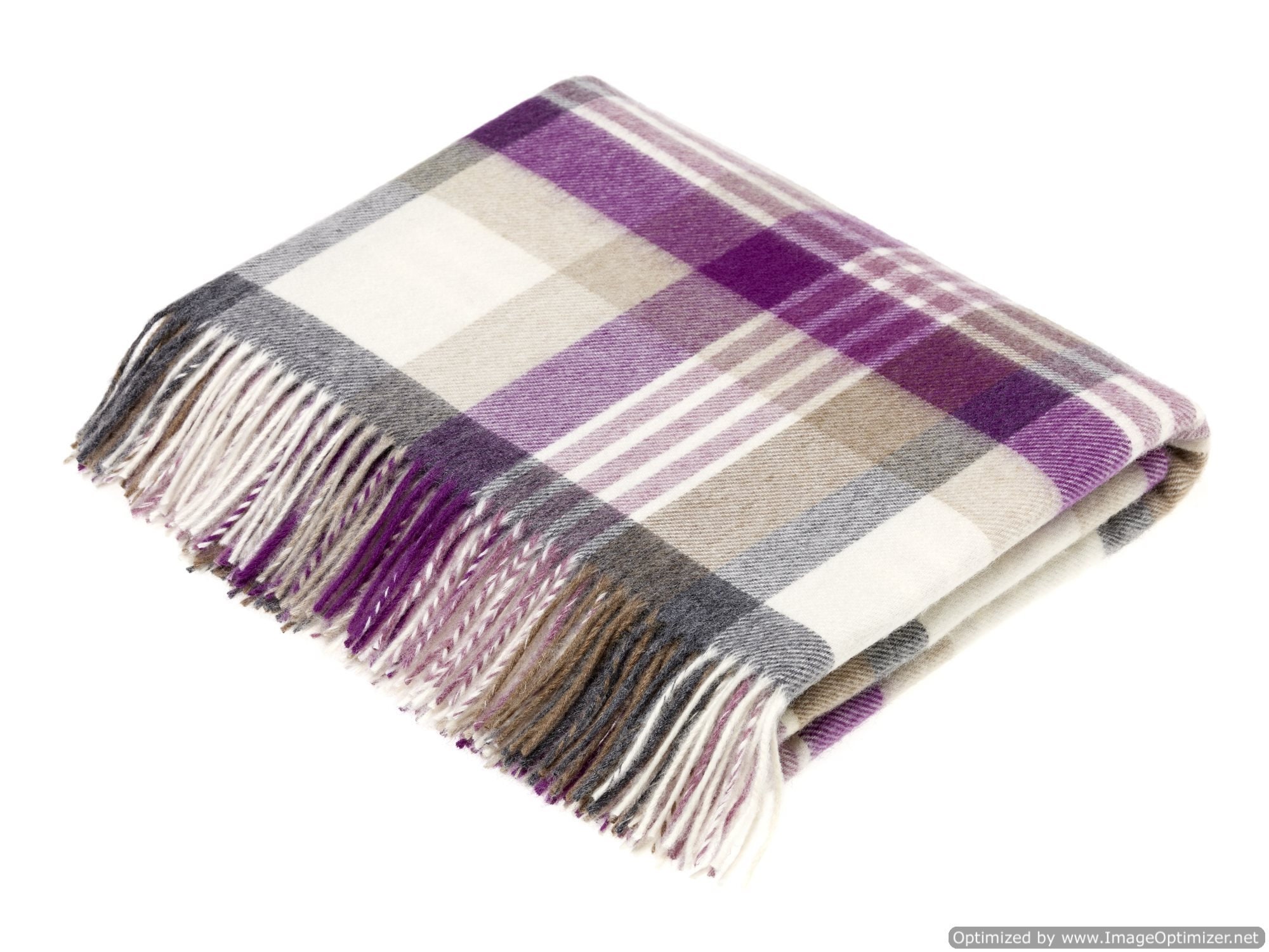 Merino Lambswool Throw Blanket Melbourne Clover Made in Etsy