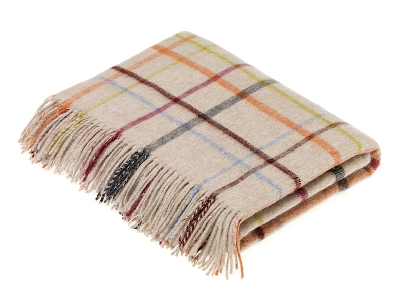 Bronte Moon Merino Lambswool Throw - Thumbnail 5