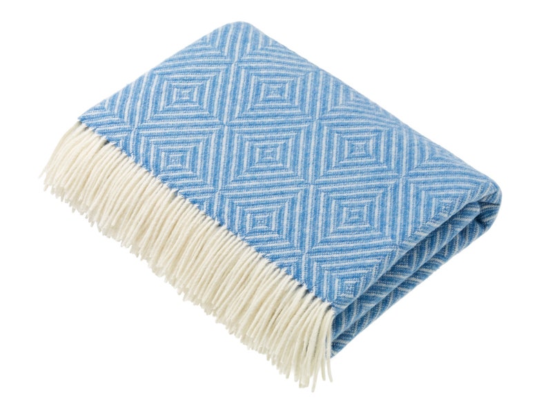 Pink Fuchsia Throw Blanket Pink Wool Blanket Pink Throw Etsy