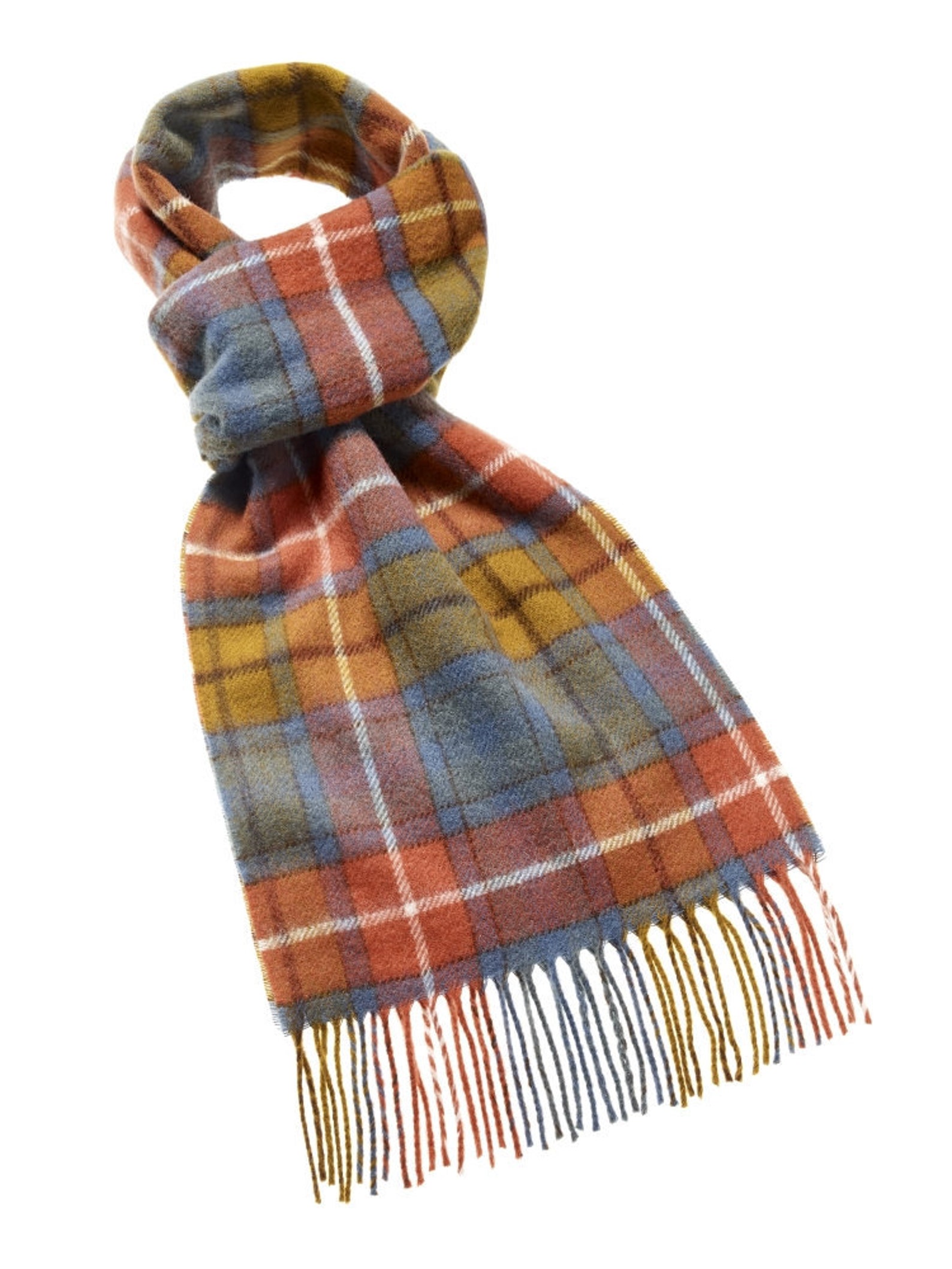 Bronte Moon Antique Buchanan Tartan Scarf Unisex Scarf Etsy