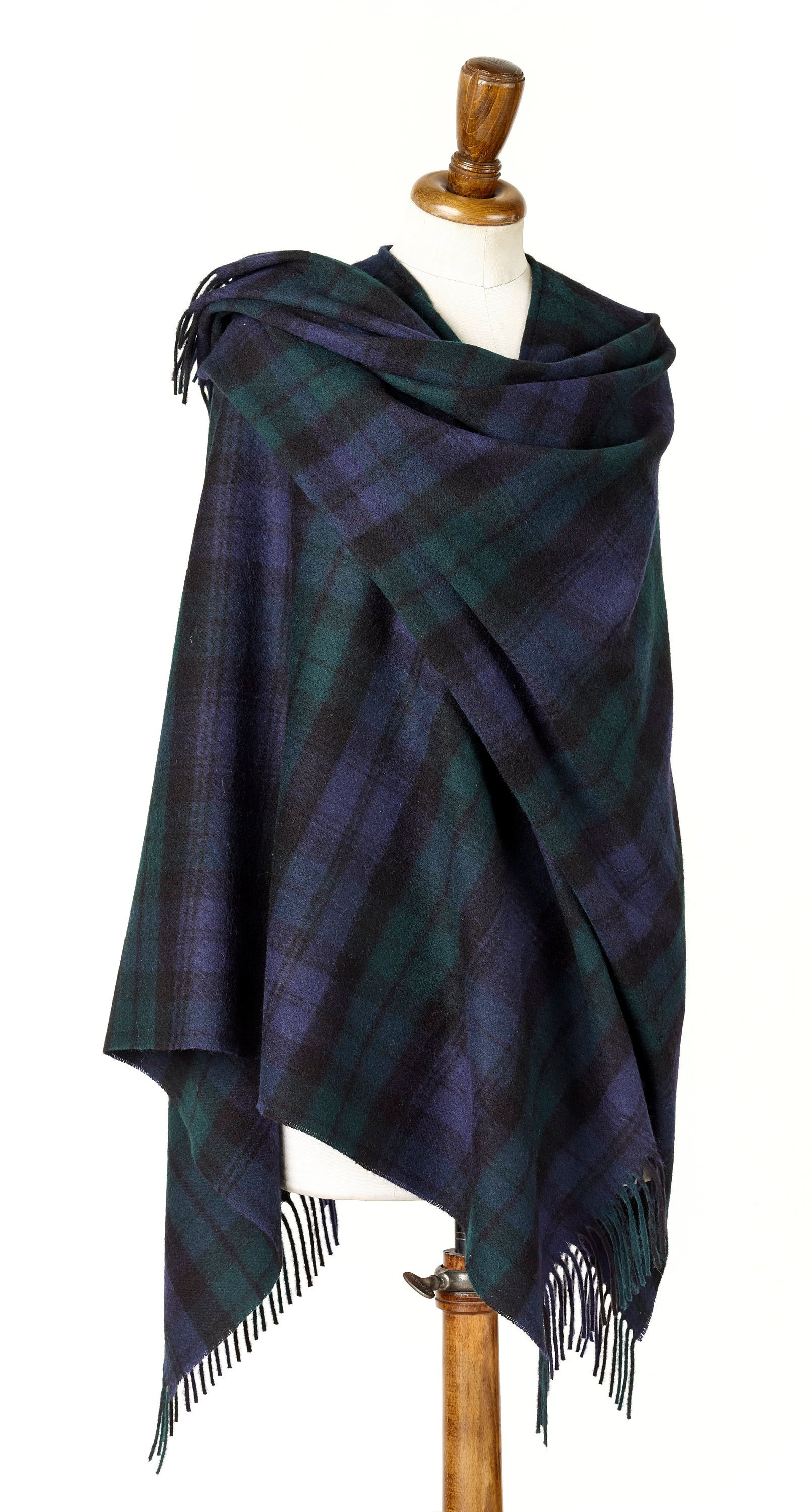 campbell tartan shawl