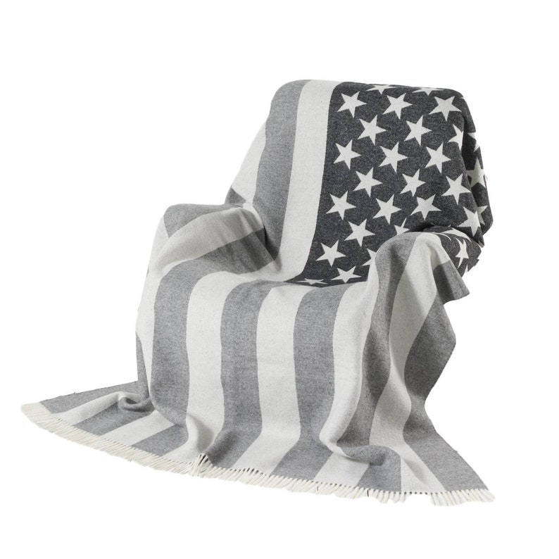Bronte Moon Lambswool Throw Blanket - Thumbnail 4