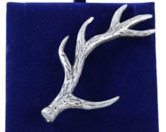 Lady Ann of Glencoe - Pin Collection - Stag's Horn Kilt Pin - Matt Finish