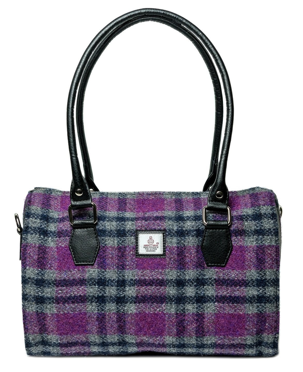 harris tweed bowling bag