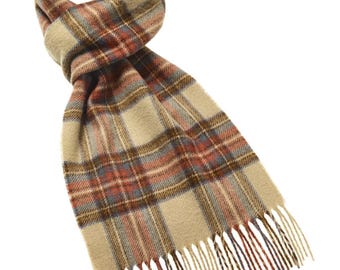 Tartan Antique Dress Stewart Scarf, scarf for winter, tartan scarf, stewart palid, winter accessory