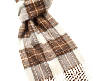 Tartan Natural Dress Stewart Scarf