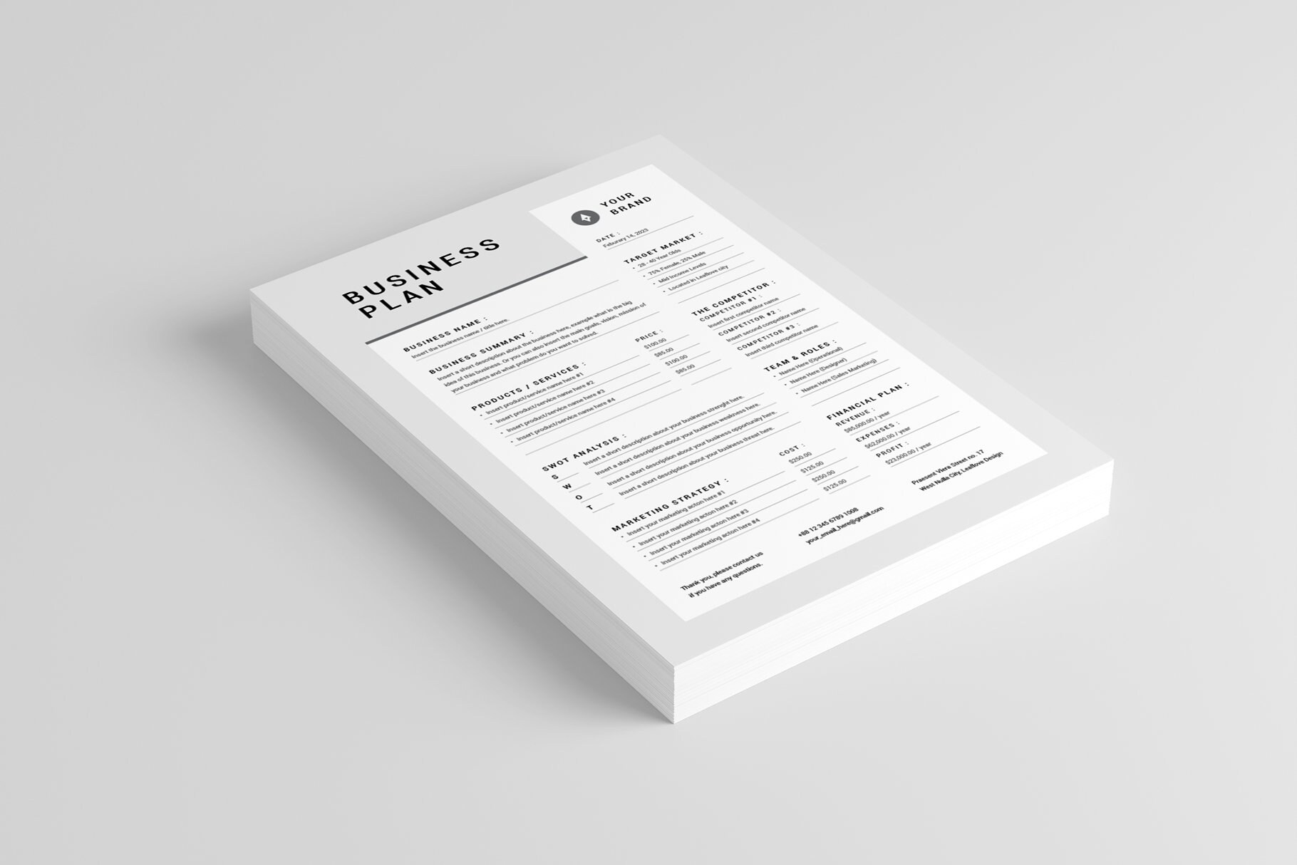business-plan-template-ms-word-template-one-page-business-plan-startup