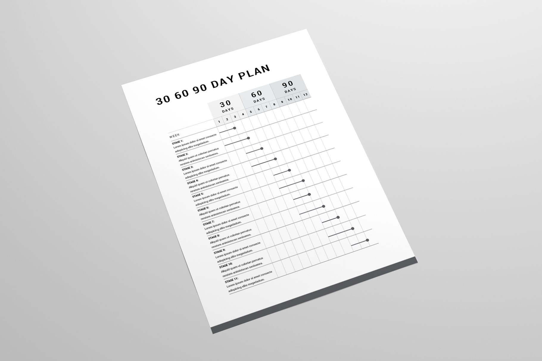 30-60-90-day-plan-template-ms-word-template-quarterly-etsy-canada