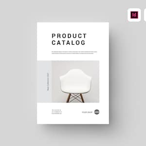 Product Catalog Template | Microsoft Word & Adobe Indesign Template | Wholesale Line Sheet Template | Interior Brochure | Furniture Brochure