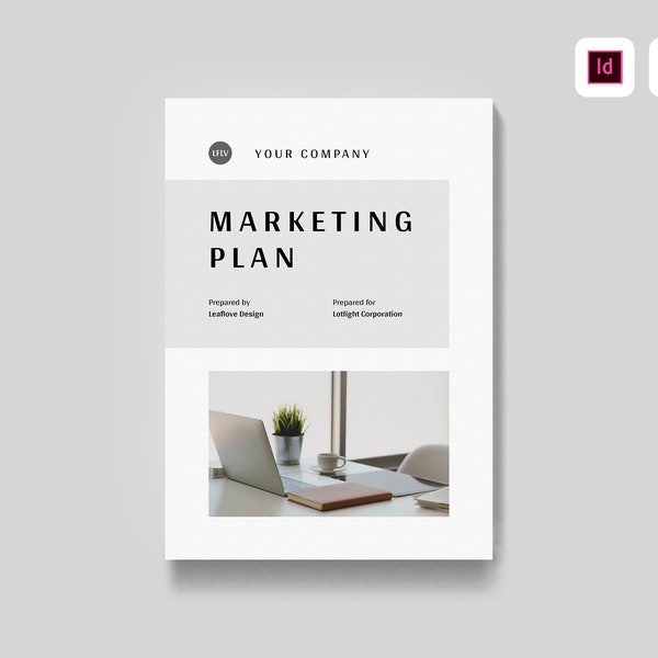 Marketingplan Vorlage | Marketingplan Word | Indesign Template | Microsoft Word Vorlage | MS Word for Business Plan | Markt-Strategie