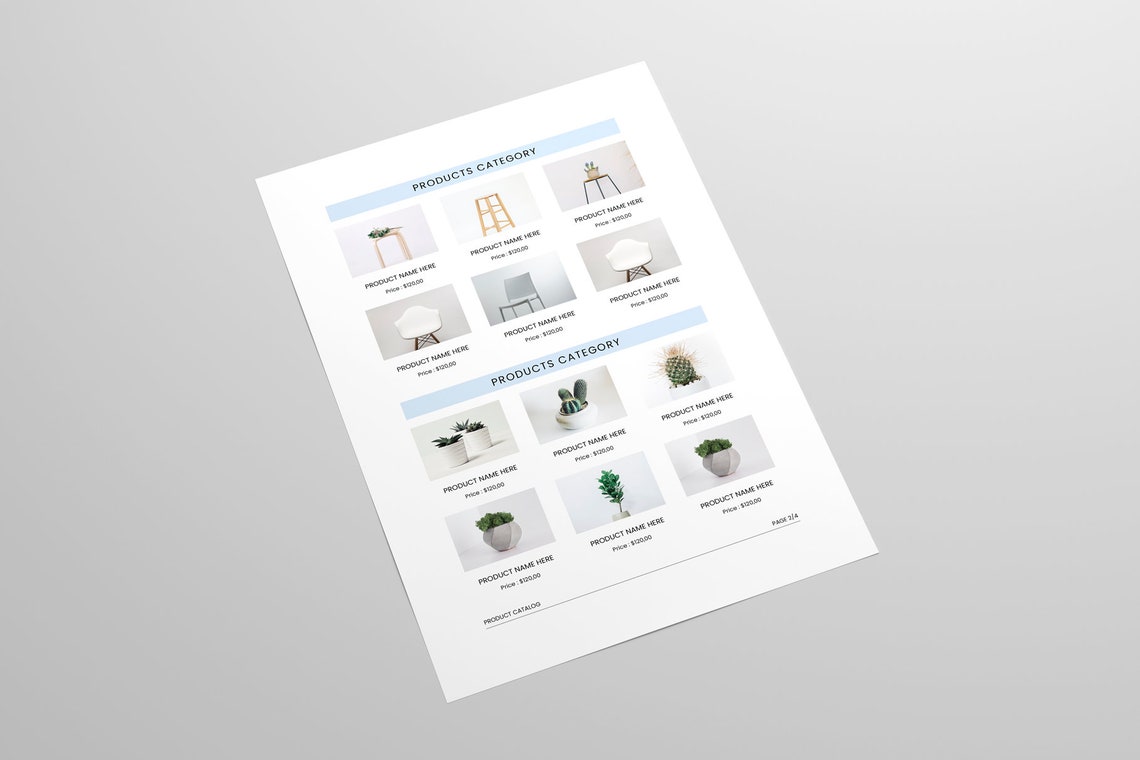 Produktkatalog Vorlage MS Word Vorlage Line Sheet Vorlage - Etsy Österreich