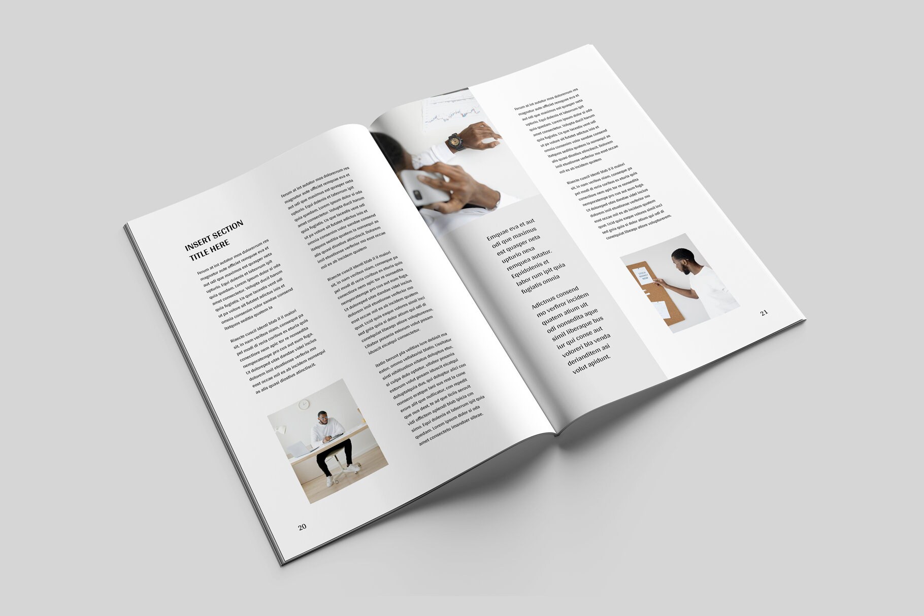 Magazine Template For Microsoft Word