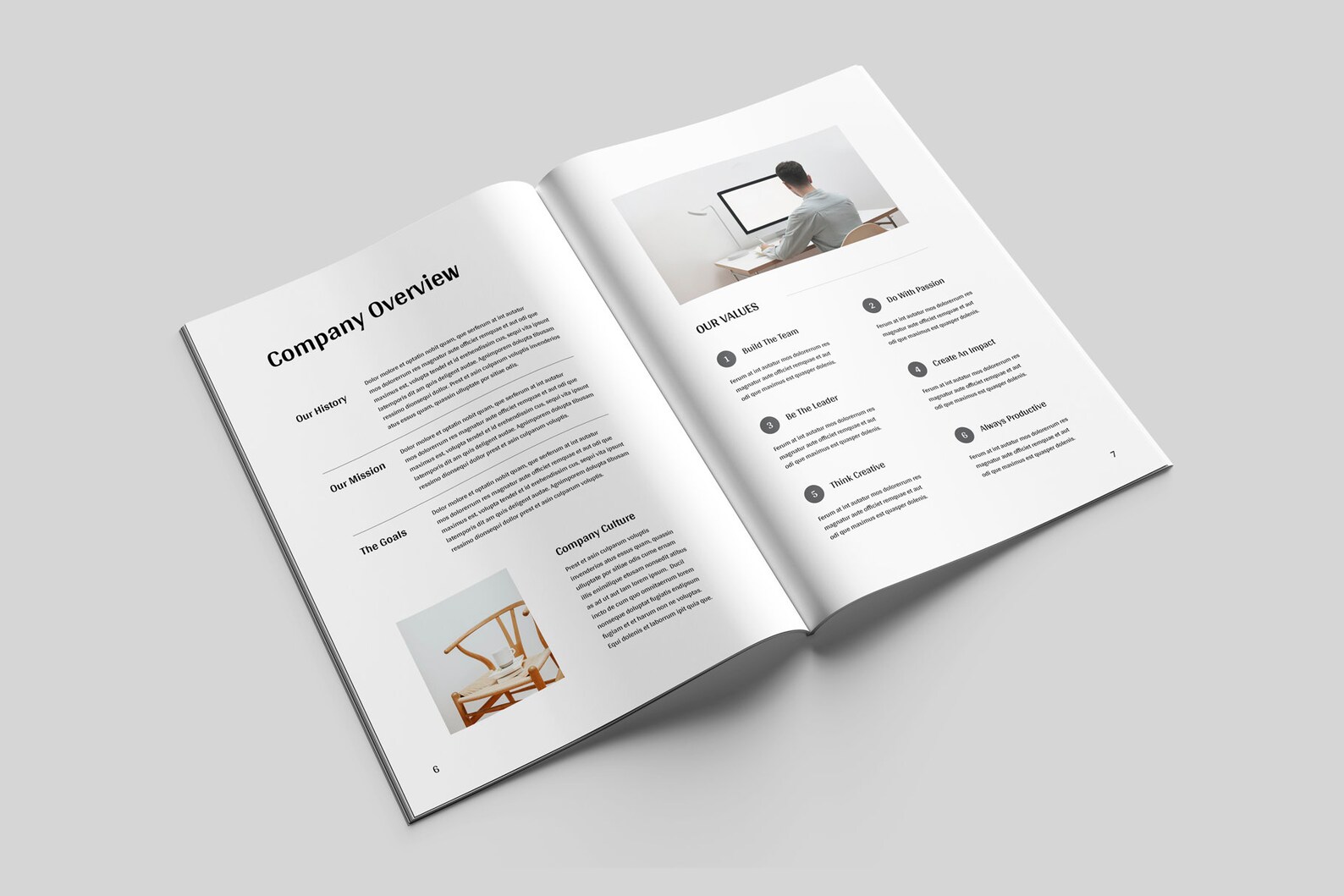 Employee Handbook Template Microsoft Word Adobe Indesign Etsy