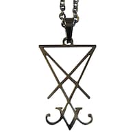 Lilith Sigil and Lucifer Sigil Double Strand Necklace - Etsy