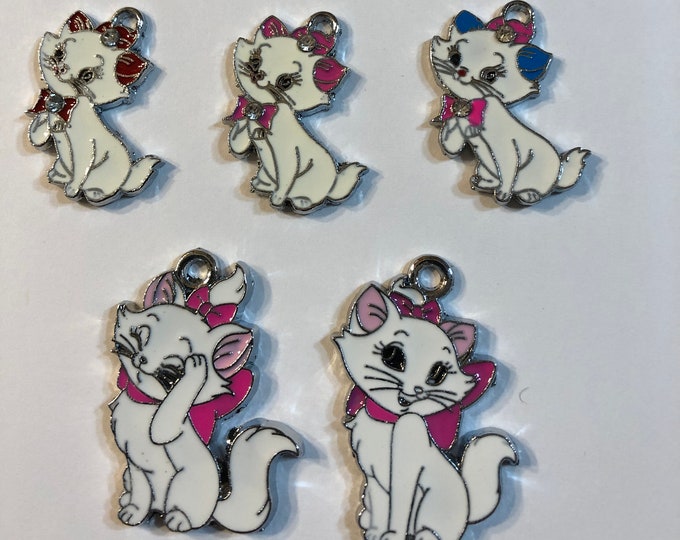 Aristocats Marie Collection Medallion Necklace Gift Boxed with Ornate Organza Gift Bag, You Choose Design